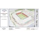 Bloomfield Road Stadium Art Jigsaw Puzzle - Blackpool FC